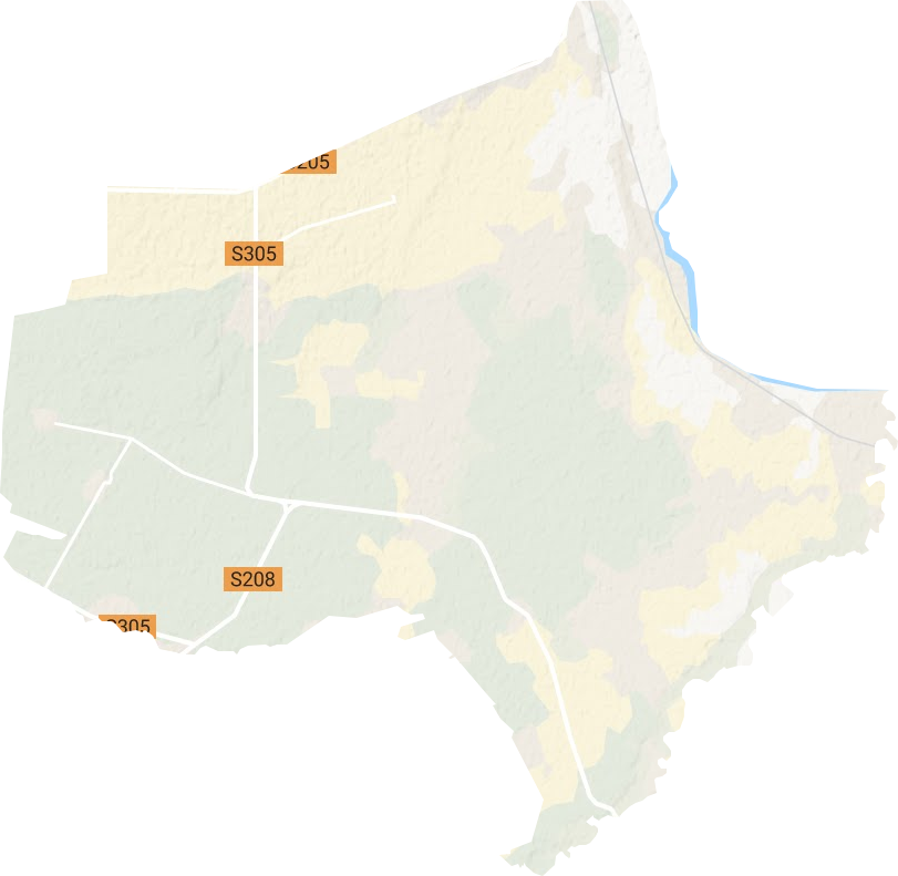 兵團九十團地形圖