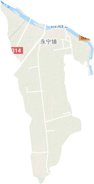 永寧鎮地形圖