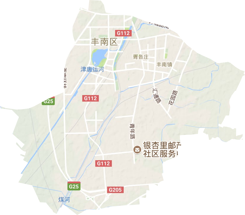 豐南鎮地形圖