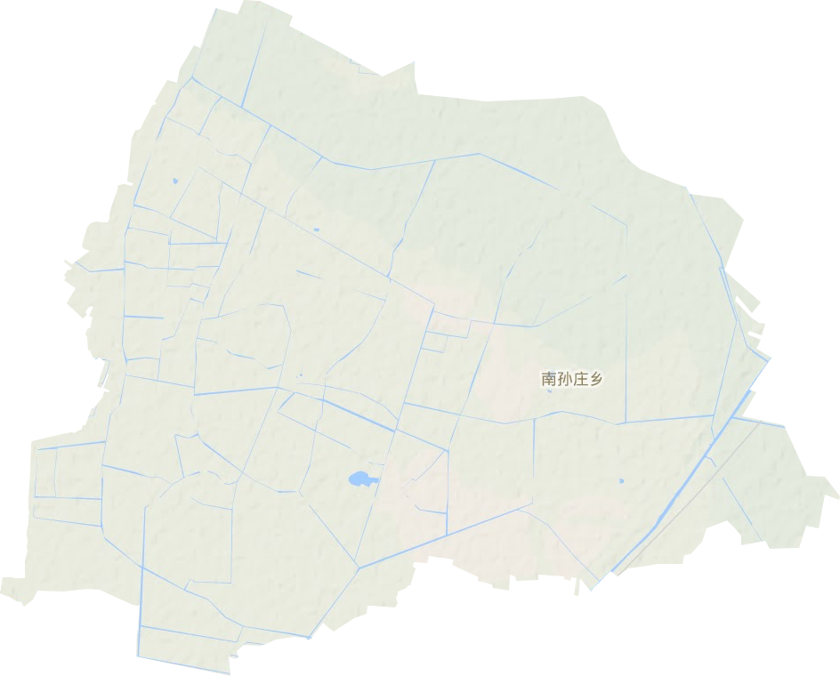 南孫莊鄉地形圖