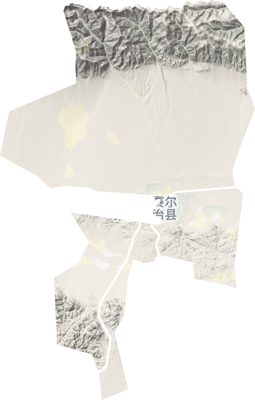 莫特格鄉地形圖