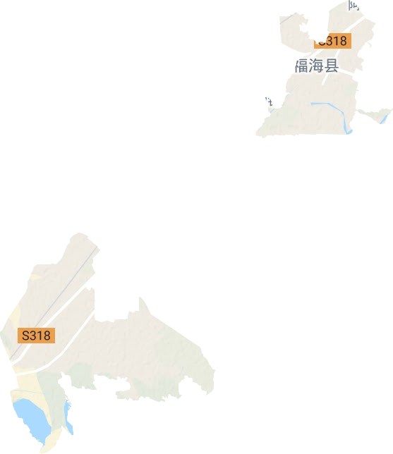福海鎮地形圖