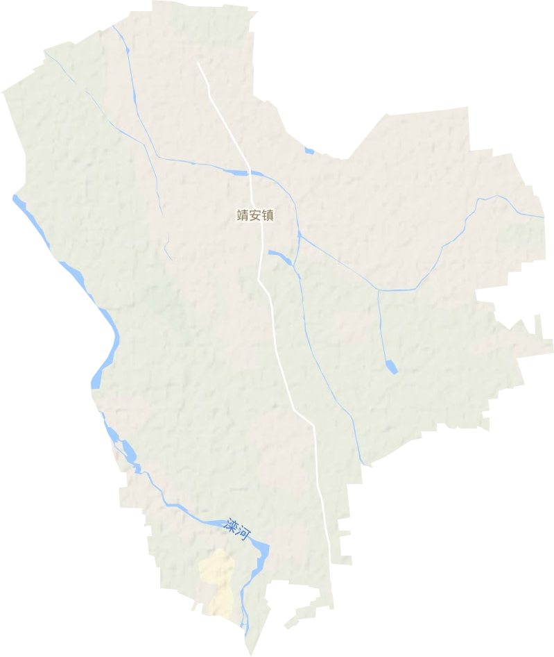 靖安鎮(zhèn)地形圖