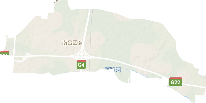 南呂固鄉地形圖