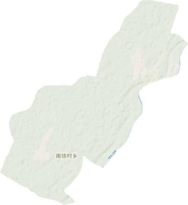 南徐村鄉地形圖