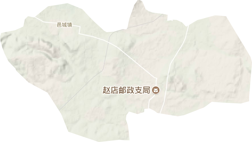 邑城鎮地形圖