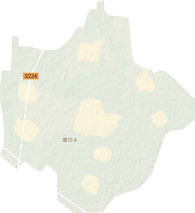唐邱鄉(xiāng)地形圖