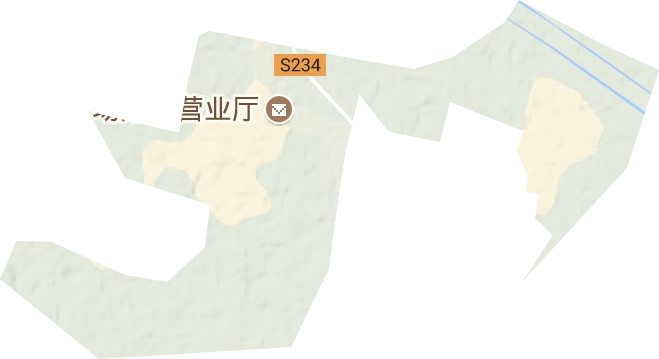 大曹莊管理區地形圖