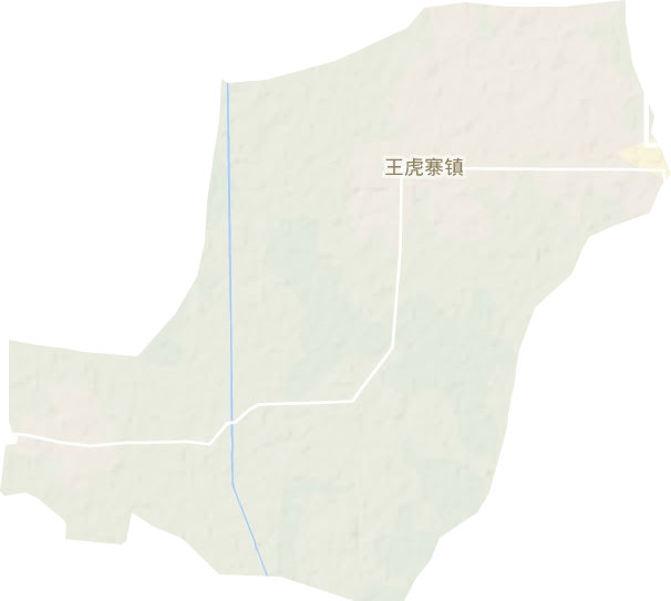 王虎寨鎮(zhèn)地形圖