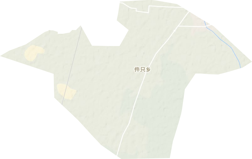 件只鄉(xiāng)地形圖