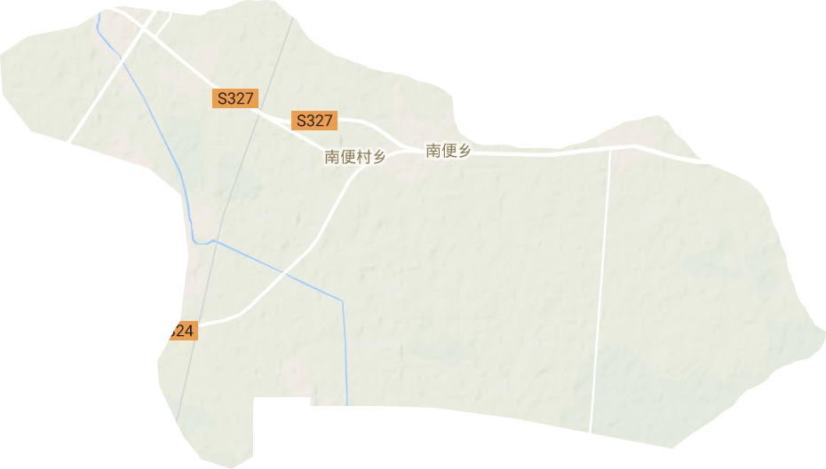 南便村鄉地形圖
