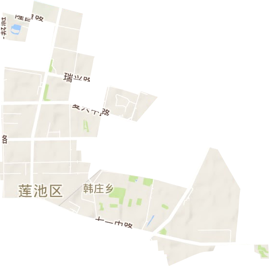 五四路街道地形圖