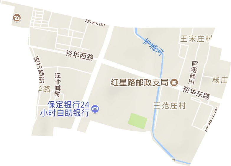 紅星街道地形圖