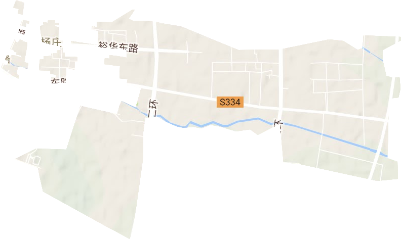 楊莊鄉地形圖