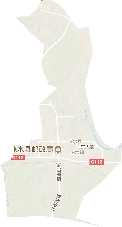 淶水鎮地形圖