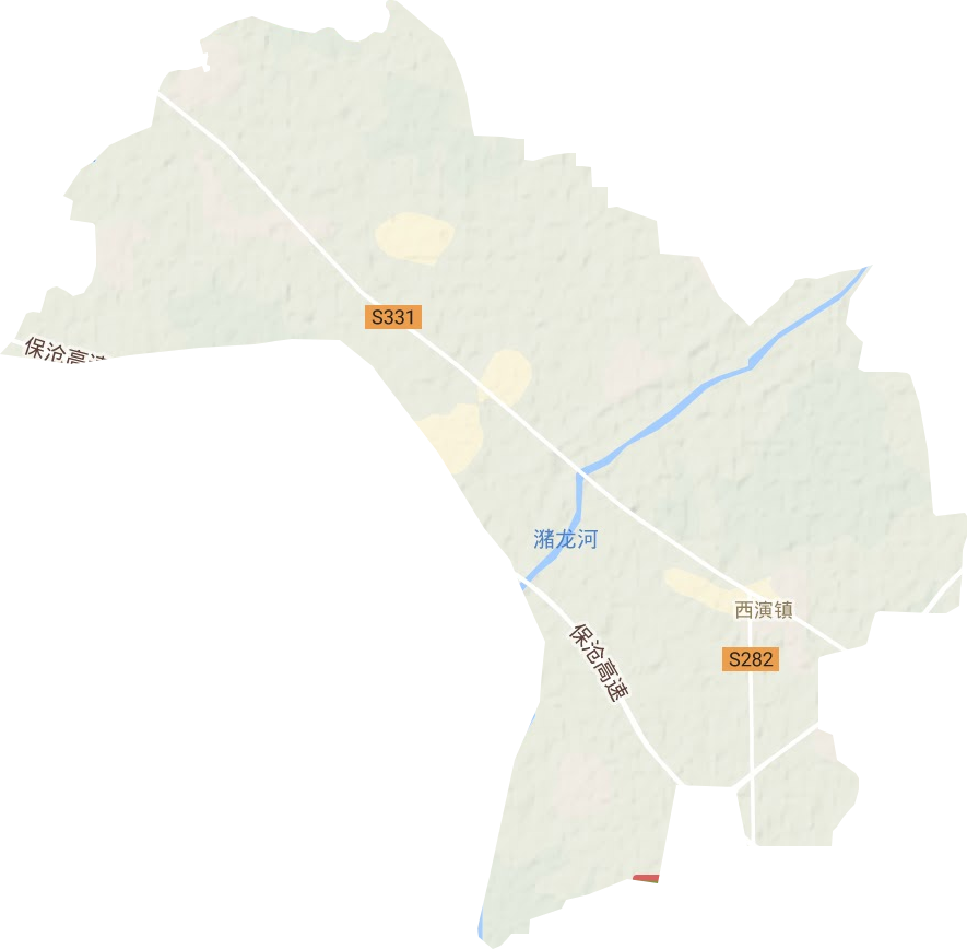 西演鎮(zhèn)地形圖