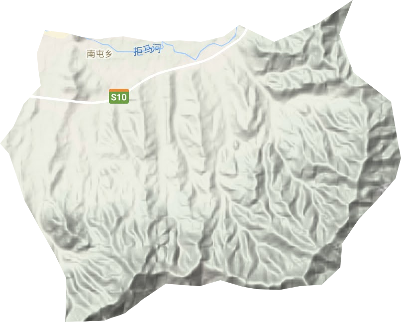 南屯鄉地形圖