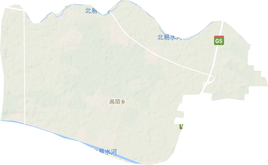 高陌鄉地形圖