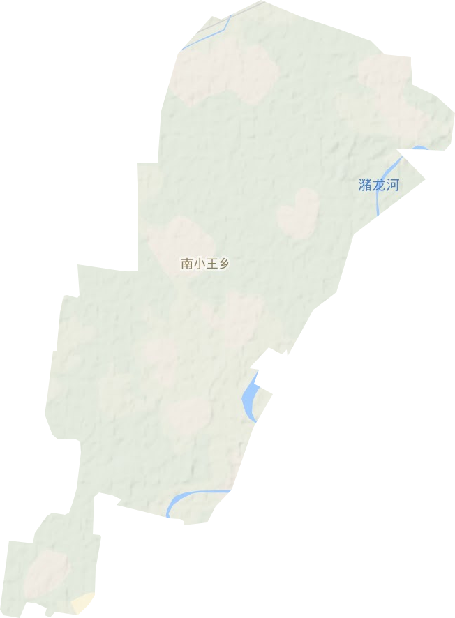 南小王鄉地形圖