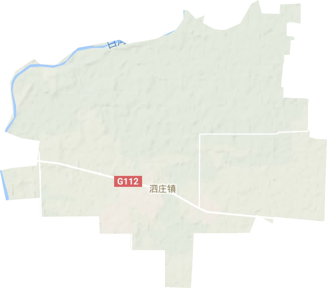 泗莊鎮(zhèn)地形圖