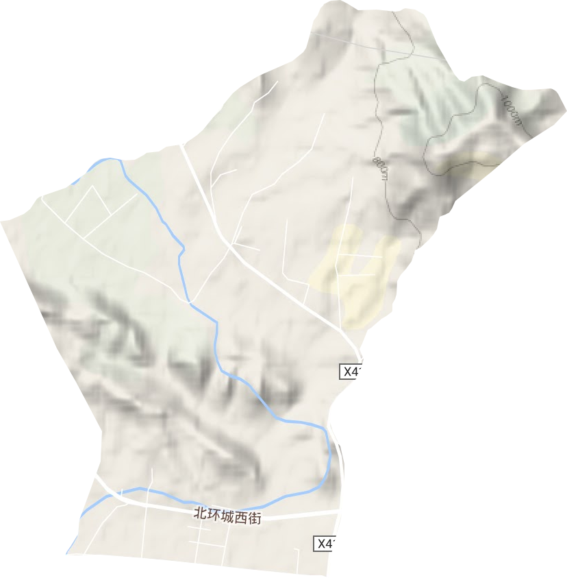 春光鄉地形圖