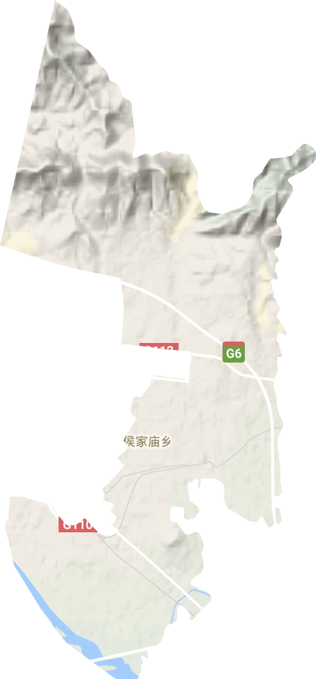 江家屯鄉(xiāng)地形圖