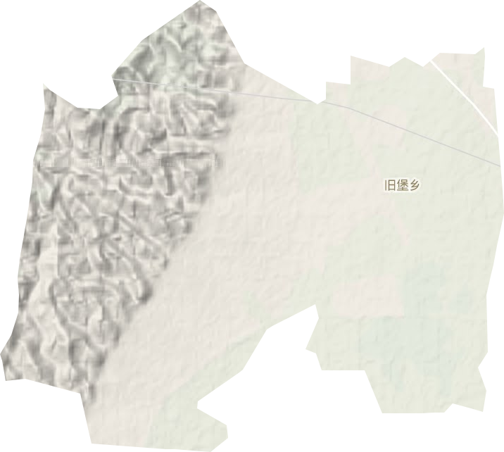 舊堡鄉地形圖