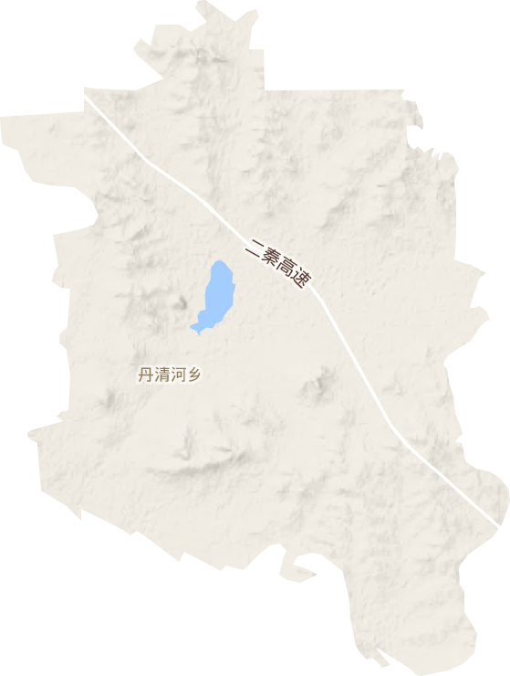 丹清河鄉(xiāng)地形圖