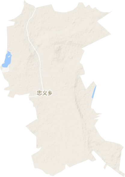 忠義鄉(xiāng)地形圖