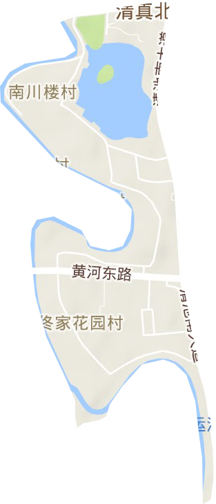 南湖街道地形圖