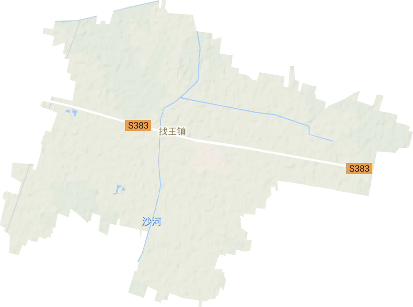找王鎮(zhèn)地形圖