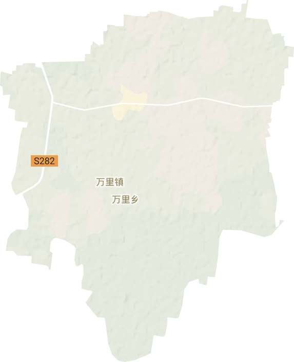 萬里鎮地形圖