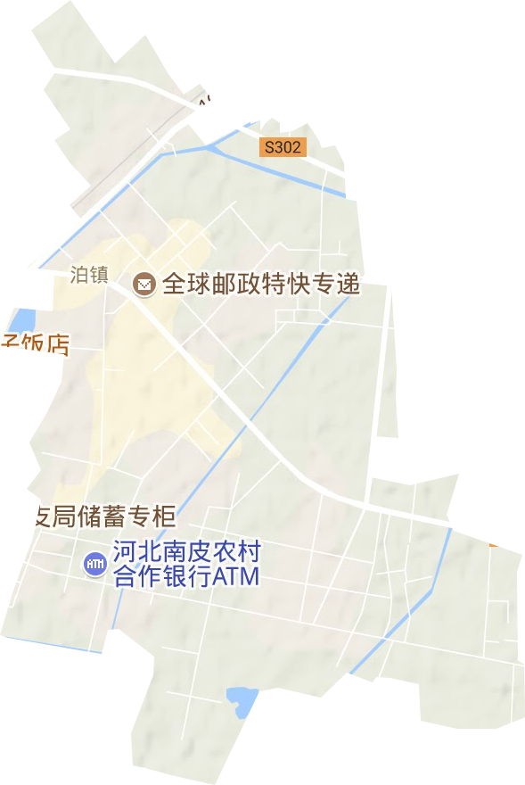 泊頭市工業區管委會地形圖