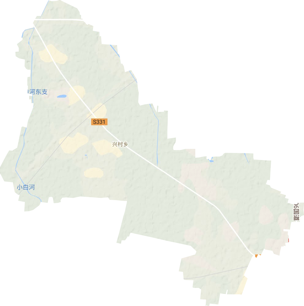 興村鄉地形圖