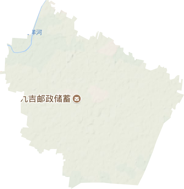 西九吉鄉(xiāng)地形圖
