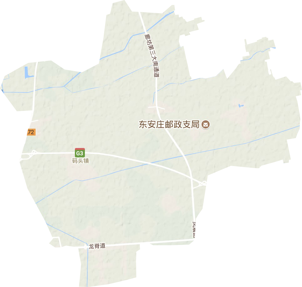 碼頭鎮(zhèn)地形圖