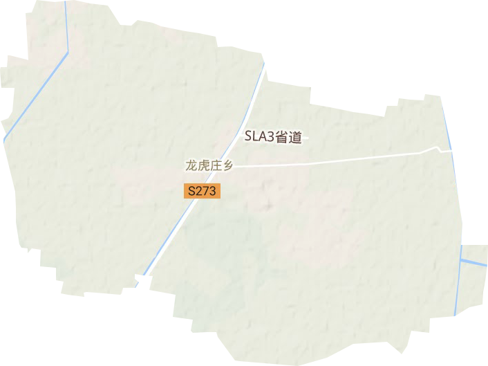 龍虎莊鄉地形圖