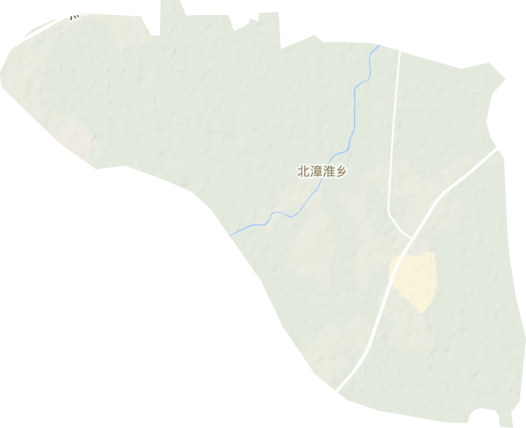 北漳淮鄉地形圖