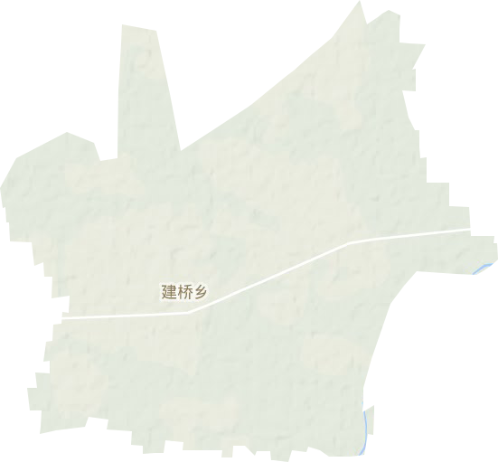 建橋鄉地形圖