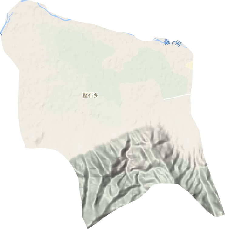 鰲石鄉地形圖