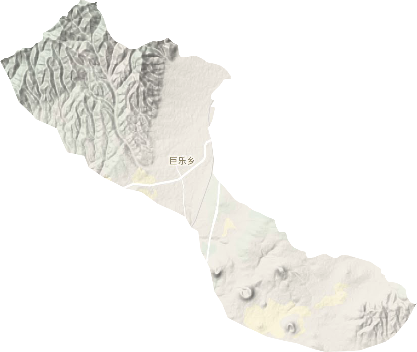 巨樂鄉(xiāng)地形圖