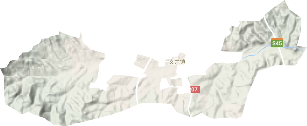 義井鎮地形圖