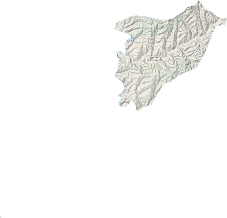 蘇莊鄉(xiāng)地形圖
