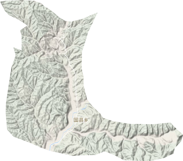 固縣鄉地形圖