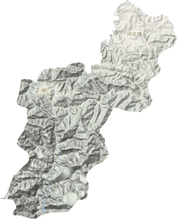 河北鎮地形圖