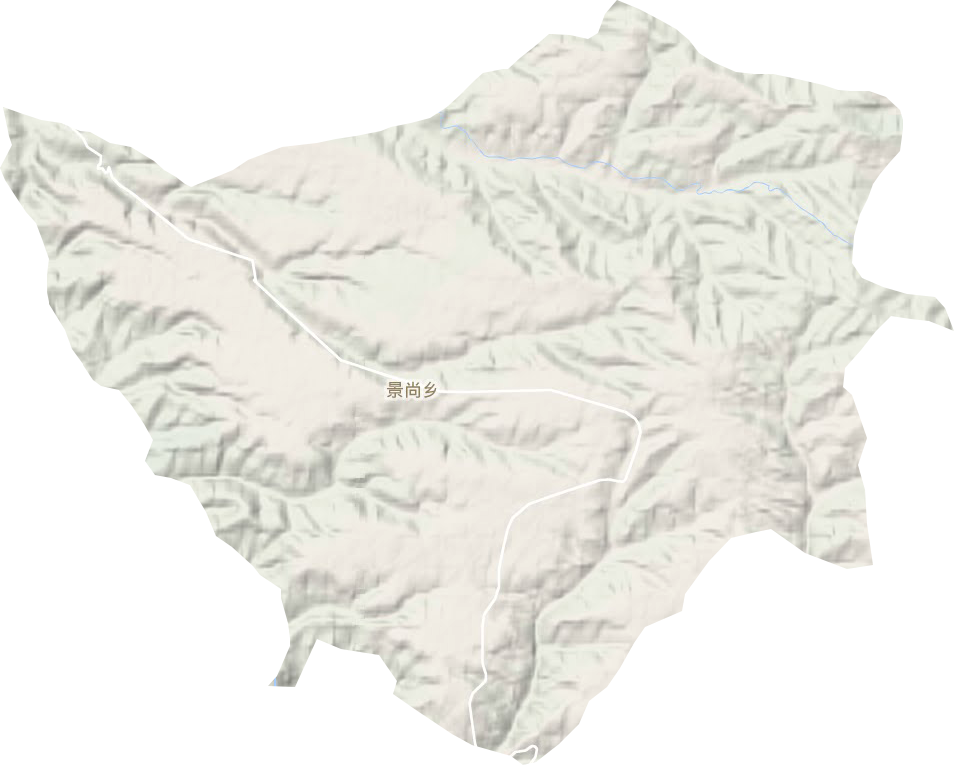 景尚鄉地形圖