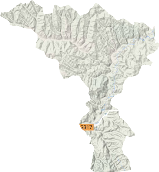 上湖鄉地形圖