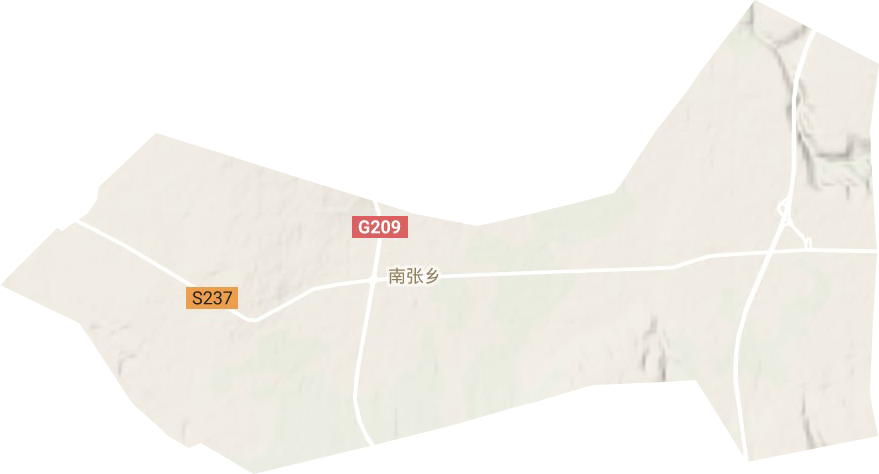 南張鄉地形圖