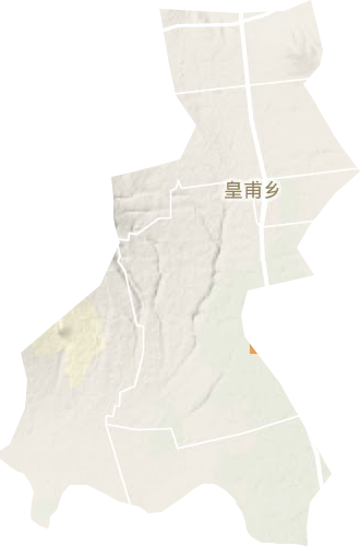 皇甫鄉地形圖