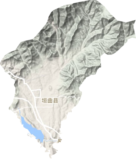 新城鎮(zhèn)地形圖